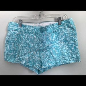 Lilly Pulitzer Blue Walsh Shorts
